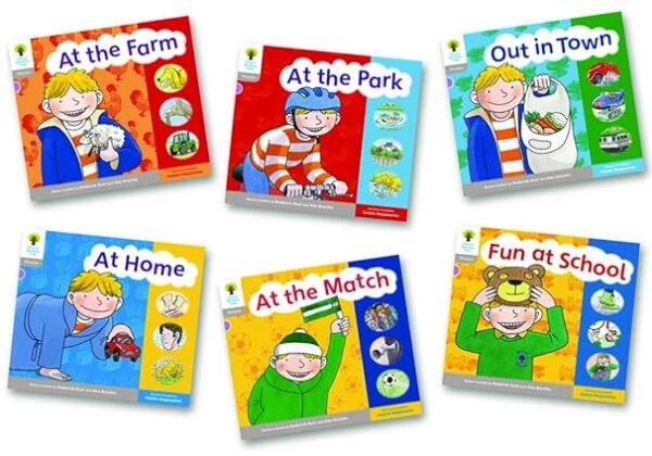 Oxford Reading Tree - Floppy's Phonics Level 1  Pack of 6 books by Varios Autores