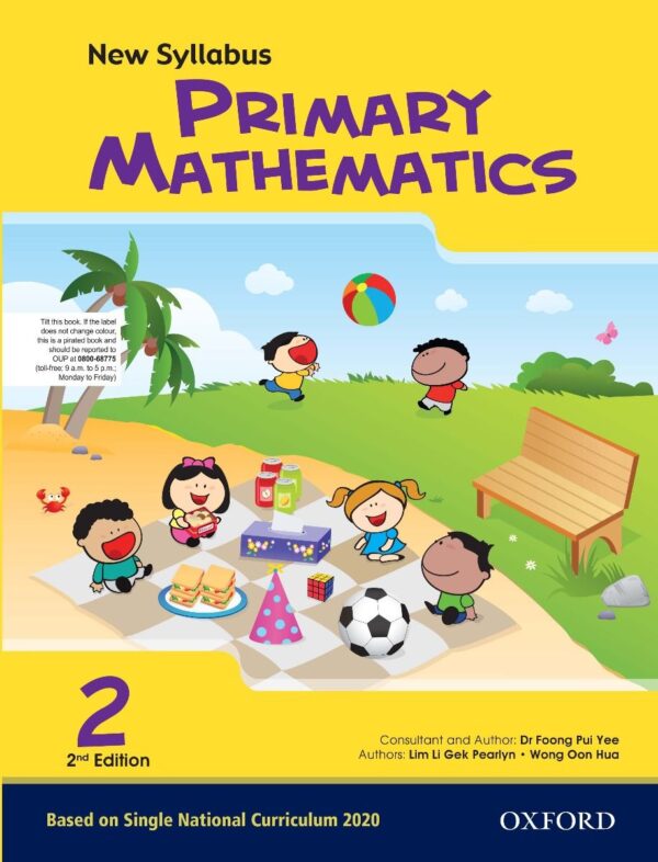New Syllabus Primary Mathematics Book 2 Lu Jitan - Al Kitab Books