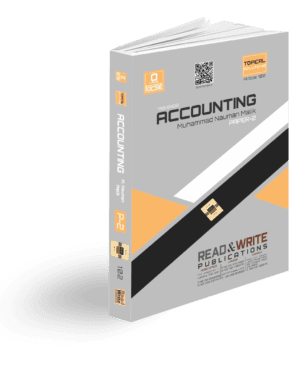O Level Accounting Paper 2 Past Papers 2014-2025 book cover for Cambridge exam preparation