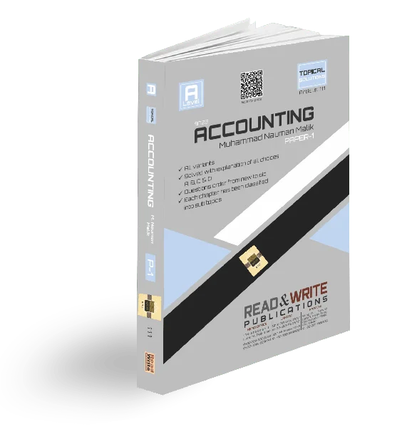 111 Accounting AS-Level MCQ’s Paper-1 Topical 2025