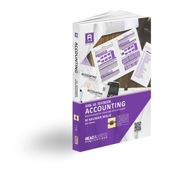 115 Accounting AS Level Textbook 6th Edition by M. Nauman Malik