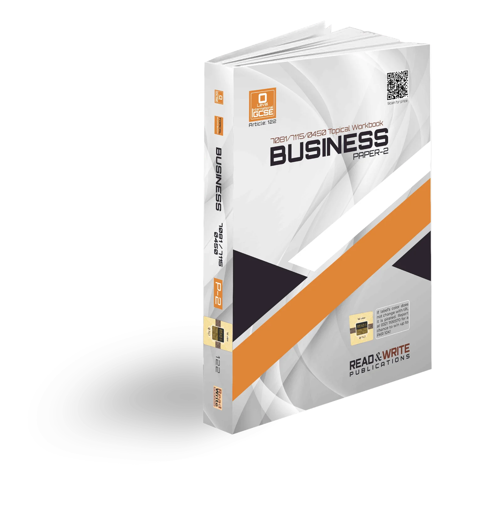 122 Business Studies O-Level Paper-2 Topical Workbook 2013–2025 – Cambridge past paper practice book with answers