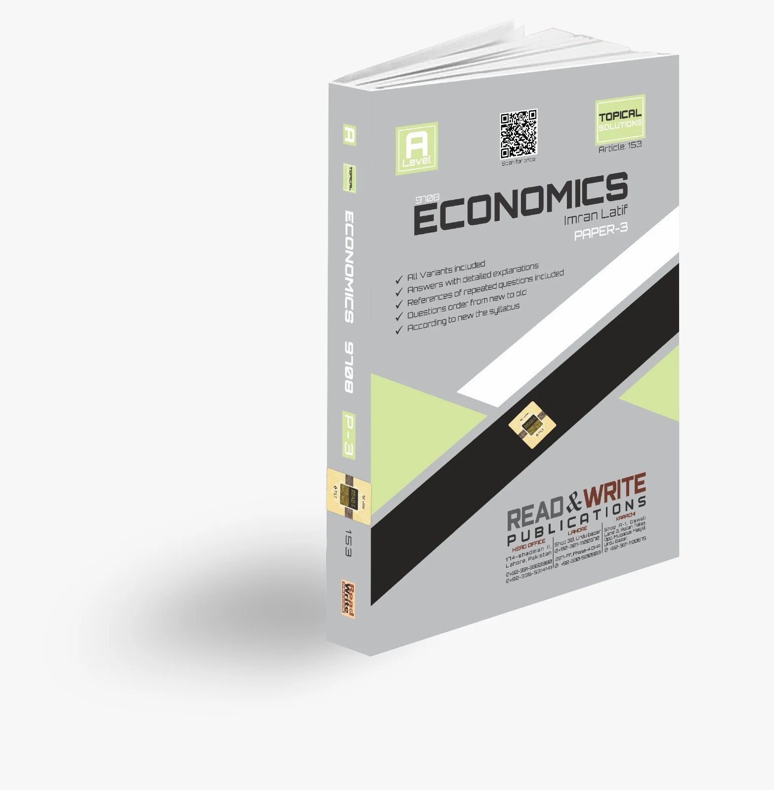 153 Economics A Level Paper 3 Topical Solved Papers May/June 2024