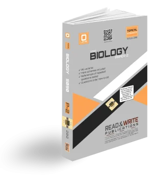 Cover of Biology O-Level Paper-1 (MCQ’s) Topical Worked Solutions by Shamyl Farooq, subject code 5090, updated till Oct/Nov 2023.