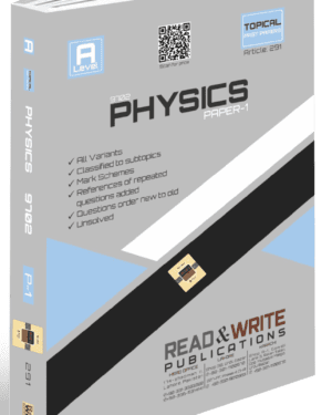 Physics A-Level Paper-1 (MCQs) Topical Worked Solutions (9702) by Ms. Uzma Imran – 2014 to 2025 Edition