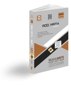 382 Addional Math O-Level Paper-2 Topical Workbook Subject code: 4037 By M. Ibrahim Ayoubi Updated Till May/June 2024