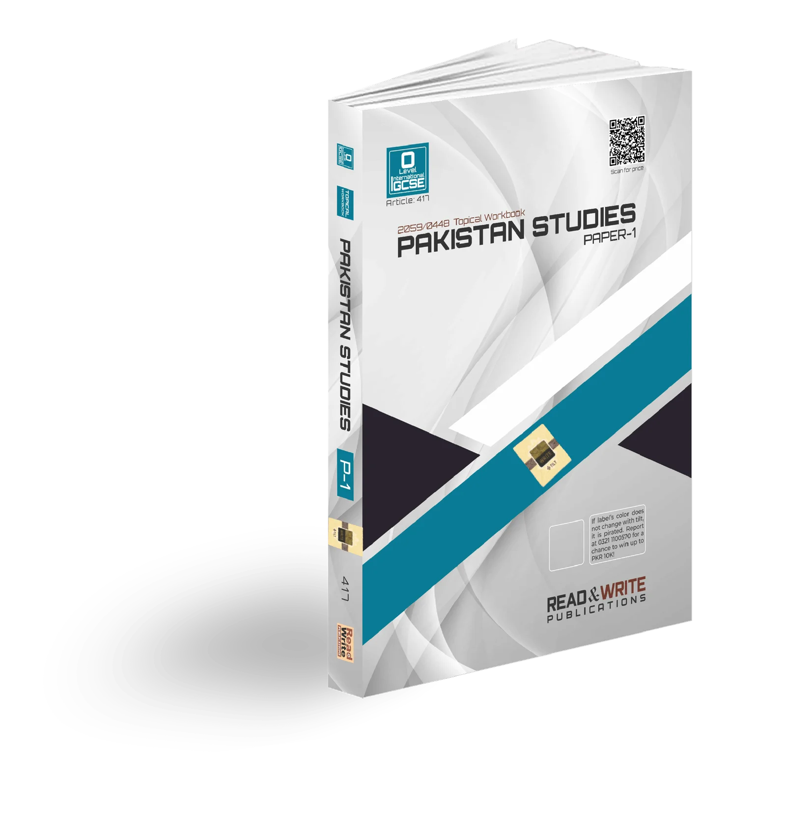 Pak Studies O-Level/IGCSE Paper 1 Topical Workbook (2014–2025) by Javed Kausar, Subject Code 2059/0448 – past paper questions and solutions for exam preparation"