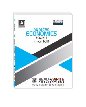 157 Microeconomics Book 1 AS Level Notes Subject Code 9708