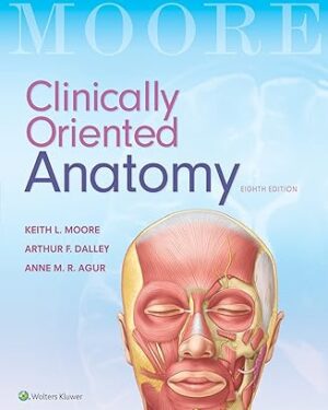 Clinically Oriented Anatomy 8th Edition by Keith L. Moore MSc PhD Hon