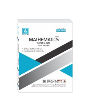 380 Mathematics A Level Paper 6 (S1) Topical Worked Solutions 2024