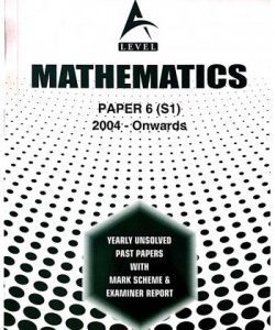 MATHEMATICS PAPER S1 A/L UNSOLVED PAST PAPERS WITH MARK SCHEME [NOV-2022]