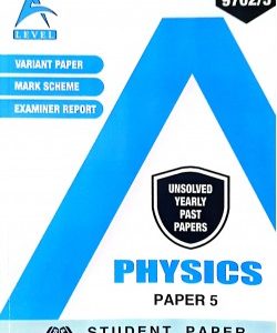 PHYSICS PAPER 5 A/L UNSOLVED PAST PAPERS WITH MARK SCHEME [NOV-2022]