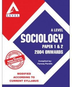 SOCIOLOGY A/L PAPER 1 & 2 UNSOLVED PAST PAPERS WITH MARK SCHEME[NOV-2022]