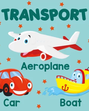 PARAMOUNT LITTLE HAND’S BOARD BOOK TRANSPORT BY SHAMA ZAIN