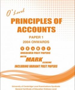 PRINCIPLES OF ACCOUNT PAPER 1 O/L [NOV-2022]
