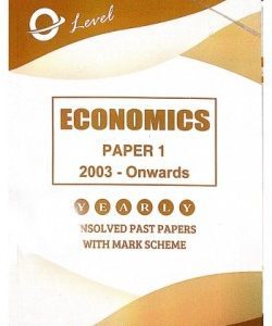 ECONOMICS PAPER 1 O/L YEARLY UNSOLVED PAST PAPERS [NOV-2022]