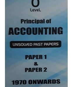 O/L ACCOUNT UNSOLVED PAST PAPERS 2008 TO ONWARDS
