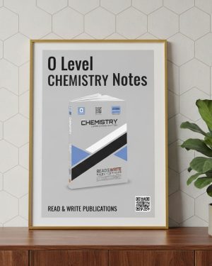 Chemistry O-Level Notes 5070 by Umar Zaman Khaak – concise exam-revision notes