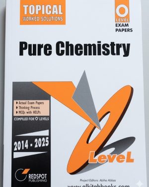 O Level Pure Chemistry Topical 2014-2025 solved past papers Redspot book cover