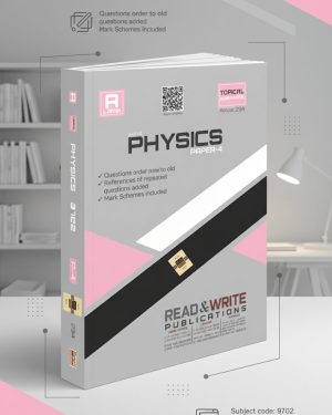 A-Level Physics Paper 4 Topical Workbook 9702 by Ms. Uzma Imran, covering 2015-2025 syllabus with questions and solutions.