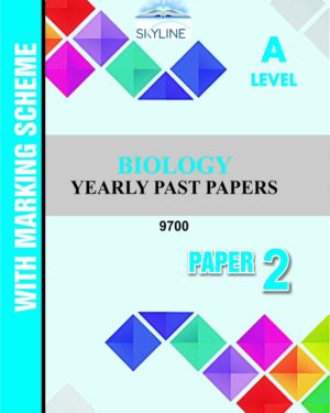 A LEVEL BIOLOGY PAPER 2 (9700) YEARLY PASTPAPER WITH MARK SCHEME BY SKYLINE