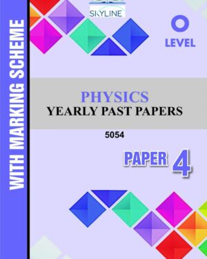 O LEVEL PHYSICS PAPER 4 5054 YEARLY UNSOLVED PASTPAPER WITH MARK SCHEME
