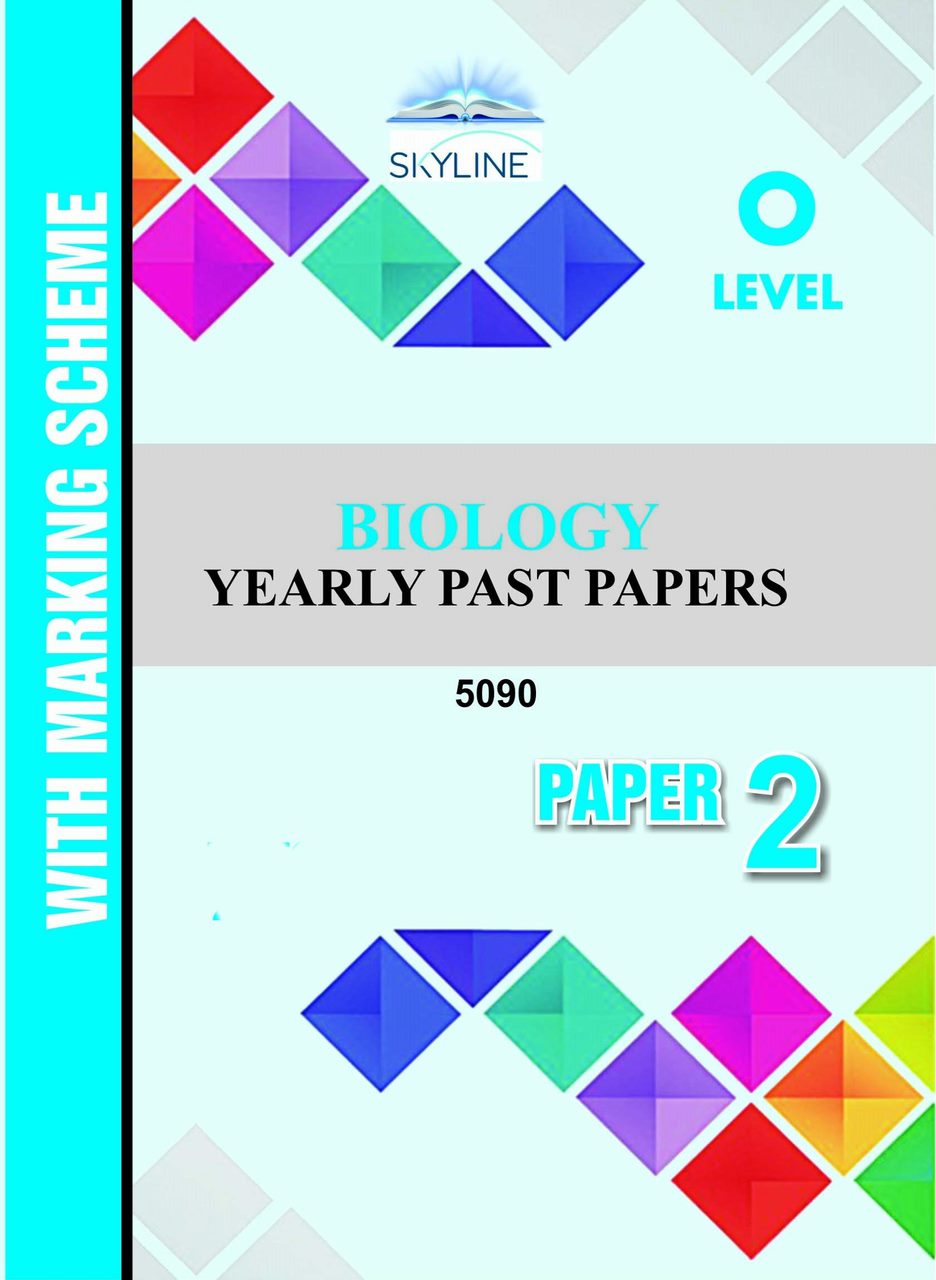 O LEVEL BIOLOGY PAPER 2 (5090) YEARLY PASTPAPER WITH MARK SCHEME BY ...