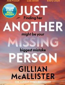 Just Another Missing Person by Gillian Mcallister