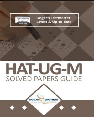 HAT-UG-M (Pre-Medical Group) with Solved Papers Guide