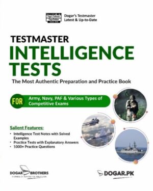 Testmaster Intelligence Tests Book for army,navy,paf