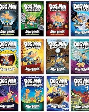 DOG MAN SERIES 12TH BOOK SET BY DAV PILKEY
