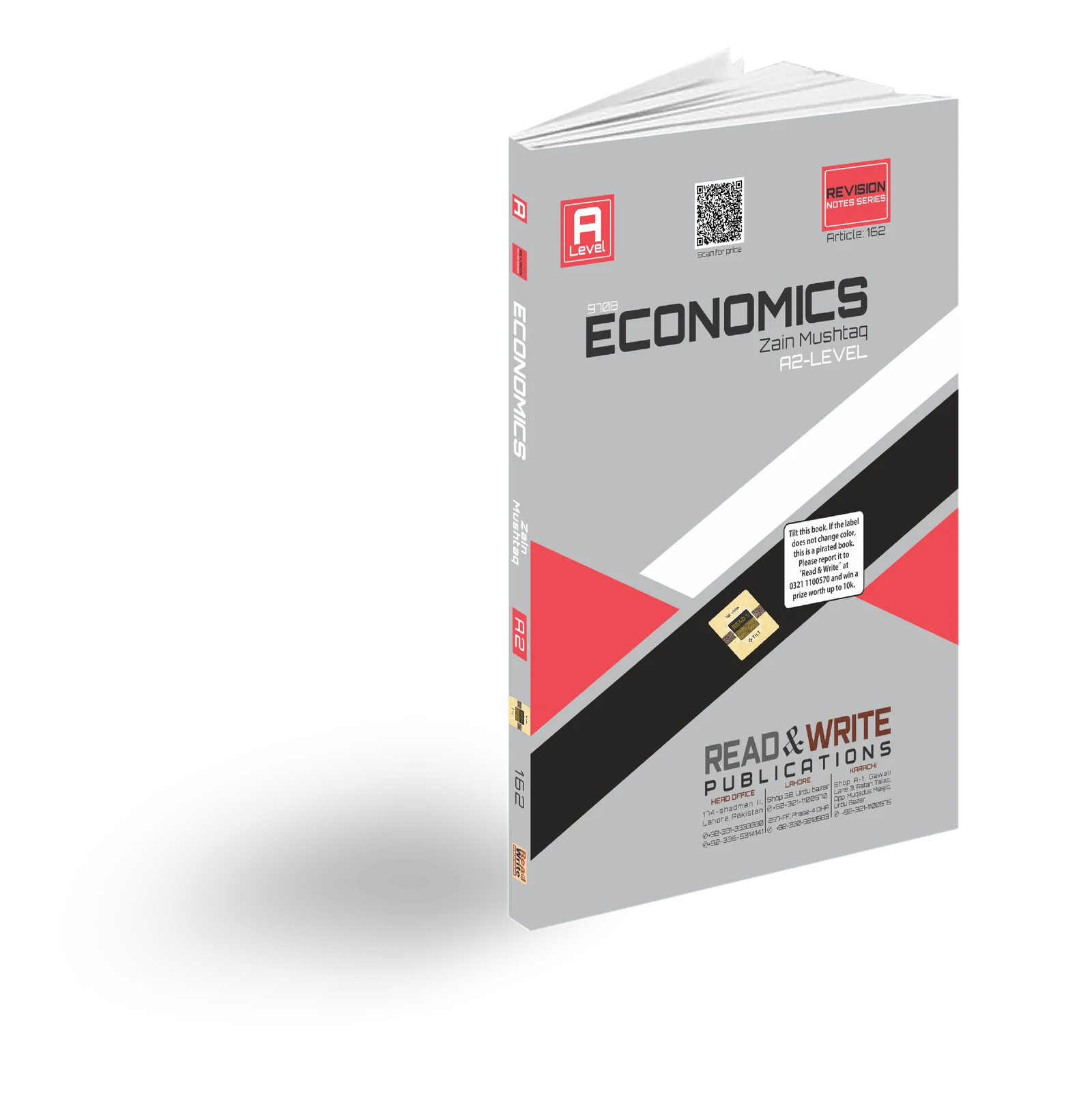 162 Economics A2 Level Revision Notes by Zain Mushtaq Subject Code 9708