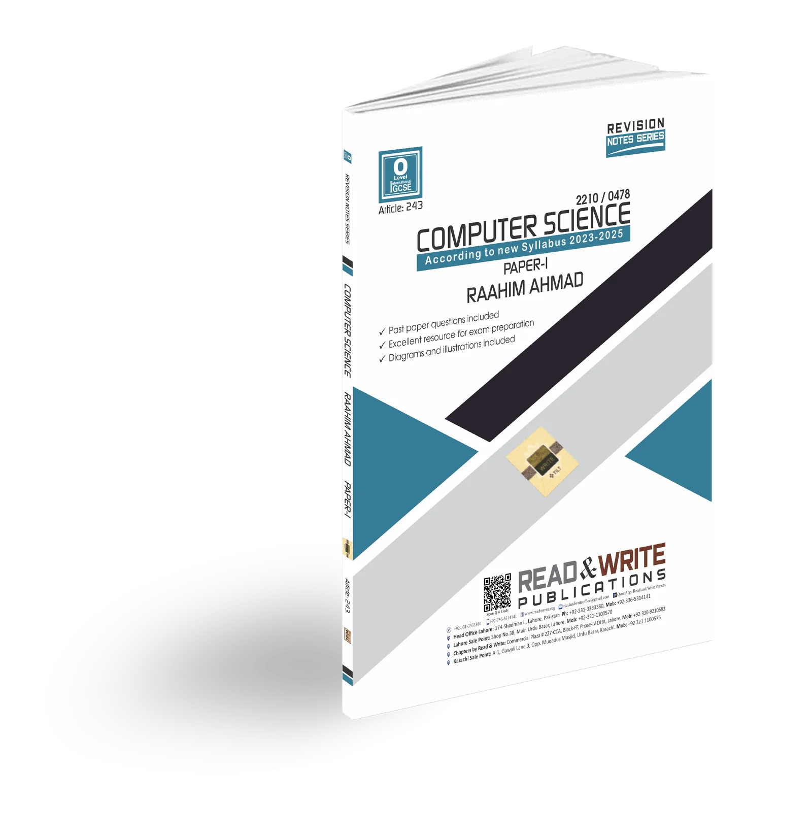 Computer Science O-Level/IGCSE Paper-1 Revision Notes Series (2210/0478) by Raahim Ahmad – Exam Preparation Notes