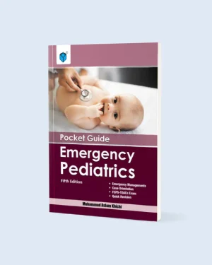 Cover of Pocket Guide Emergency Pediatrics 5th Edition by Muhammad Aslam Khichi pediatrics handbook