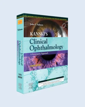 Cover of Kanski’s Clinical Ophthalmology 10th Edition by John F. Salmon medical textbook