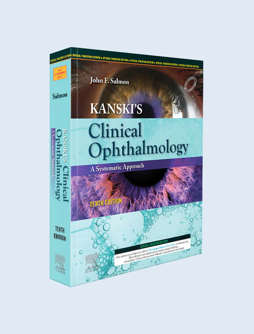 Cover of Kanski’s Clinical Ophthalmology 10th Edition by John F. Salmon medical textbook