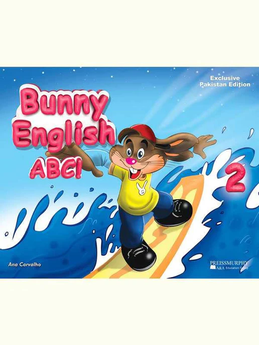 Bunny English ABC! Student Book 2 by Mary Ransaw – interactive alphabet and phonics workbook for preschool and early learners
