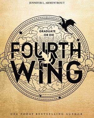 Book cover of Fourth Wing by Rebecca Yarros — a fantasy romance novel featuring dragons, danger, and an intense love story.
