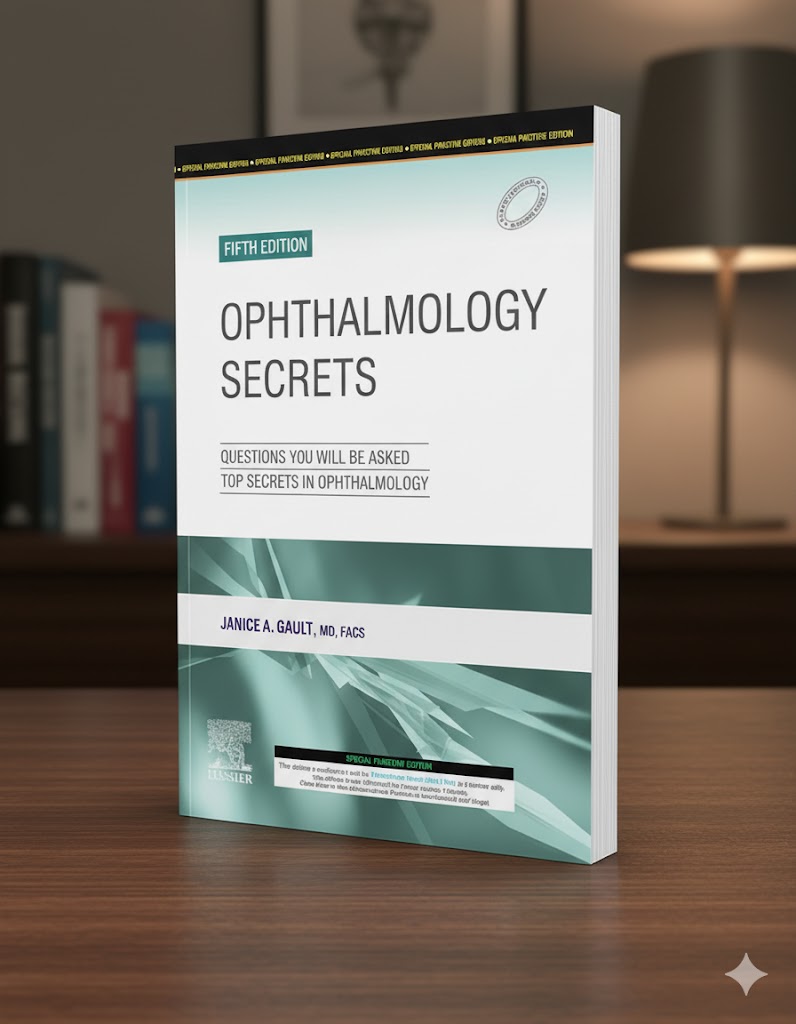 Ophthalmology Secrets 5th Edition by Janice A. Gault – comprehensive Q&A review of eye diseases and clinical ophthalmology
