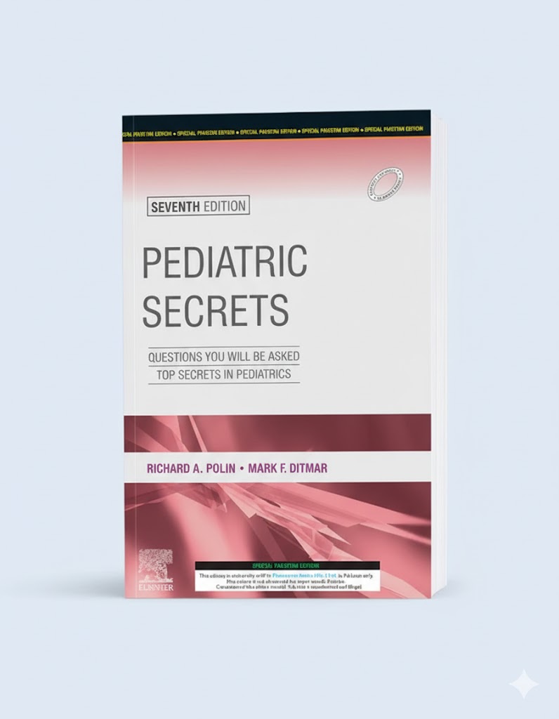 Pediatric Secrets 7th Edition by Richard A. Polin – Q&A guide to pediatric medicine and board exam preparation