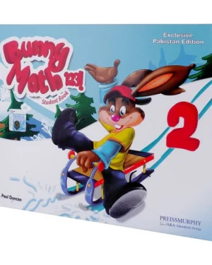 Bunny Maths Student Book 2 by Paul W. Duncan – engaging maths workbook for young learners with fun exercises and colorful illustrations