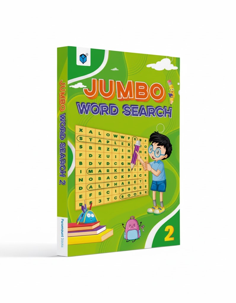 PARAMOUNT JUMBO WORD SEARCH BOOK-2 by NADIA NEZAM