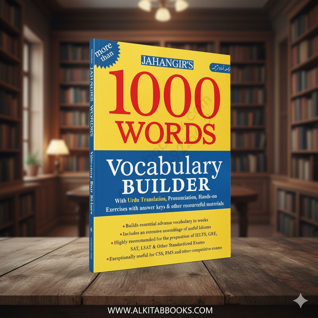 Cover of 1000 Words Vocabulary Builder by Jahangir World Times (JWT).