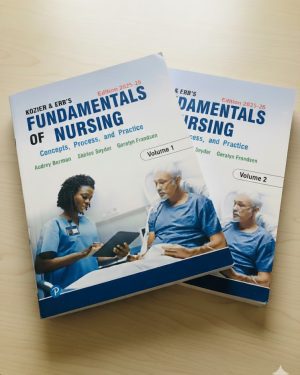 Cover of Kozier & Erb’s Fundamentals of Nursing 11th Edition Vol 1 & 2 (2025–26).