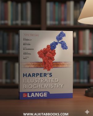 Cover of Harper’s Illustrated Biochemistry 32nd Edition by Peter J. Kennelly and Kathleen M. Botham