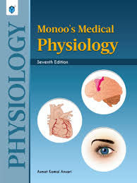 Cover of Monoo’s Medical Physiology 7th Edition by Dr. Asmat Kamal Ansari, a standard physiology textbook for medical students.