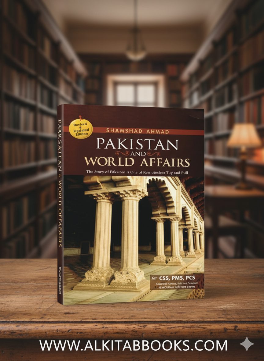 Cover of Pakistan and World Affairs by Prof. Shamshad Ahmad – JWT Publications.