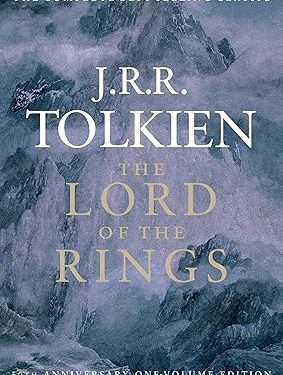 Cover of The Lord of the Rings: One Volume Edition (Paperback) by J.R.R. Tolkien — the complete fantasy trilogy in a single book.