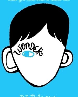 Book cover of Wonder by R. J. Palacio — an inspiring children’s novel about kindness, courage, and acceptance featuring Auggie Pullman.