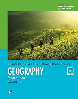 Cover of Pearson Edexcel International GCSE (9–1) Geography Student Book by Michael Witherick — Pearson textbook for International GCSE Geography learners.